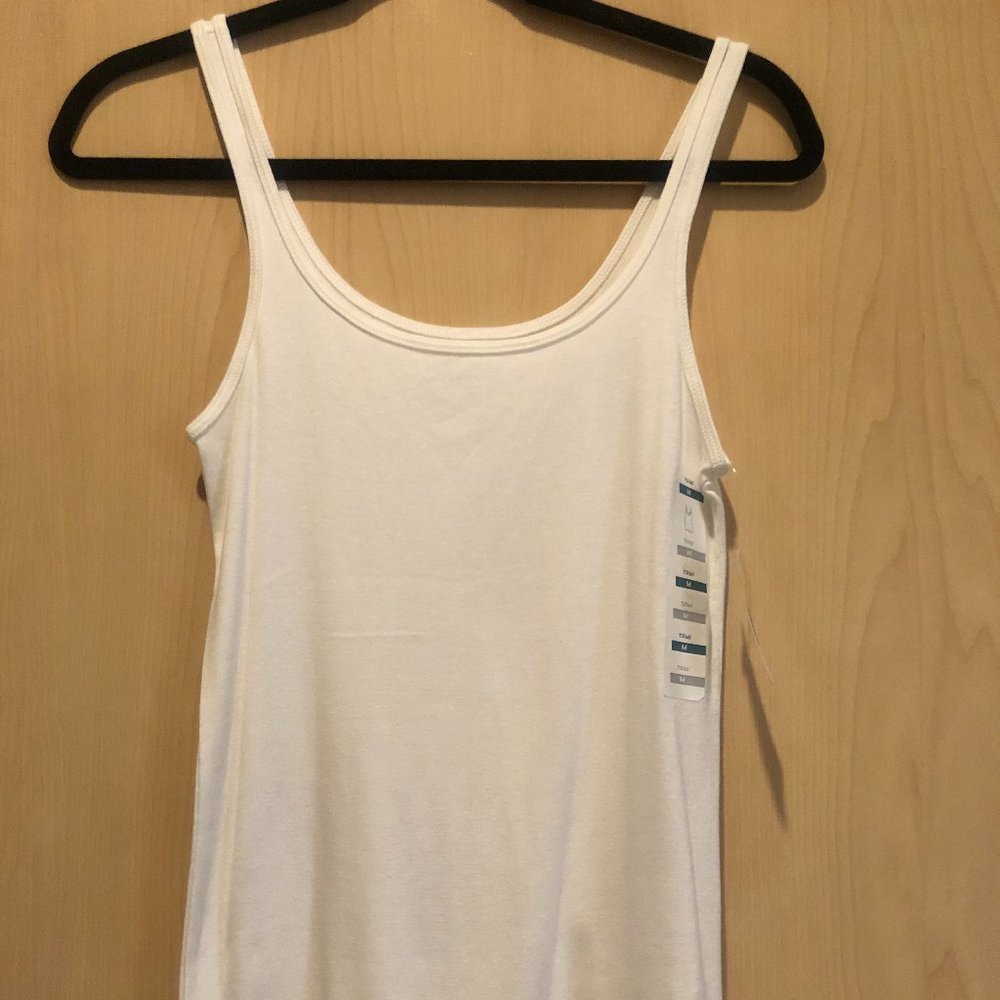 Old Navy White Tank--Size Medium